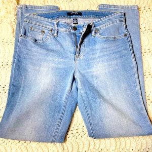 Chaps blue denim jeans size 4 - preloved inseam 30”